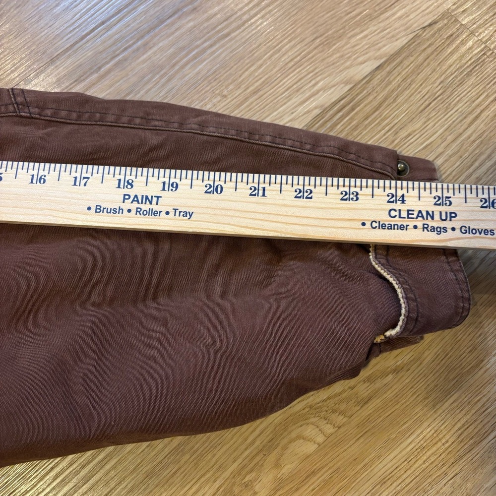 Vintage Field And Stream Chore Coat Men's XL Barn Jacket Corduroy Collar Lining - Picture 16 of 16